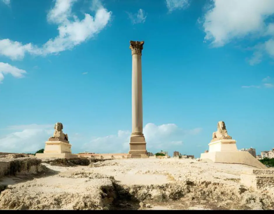 Alexandria ancient monument tour Roman theater Pompey pillar /IMG-20260630-WA0136.jpg